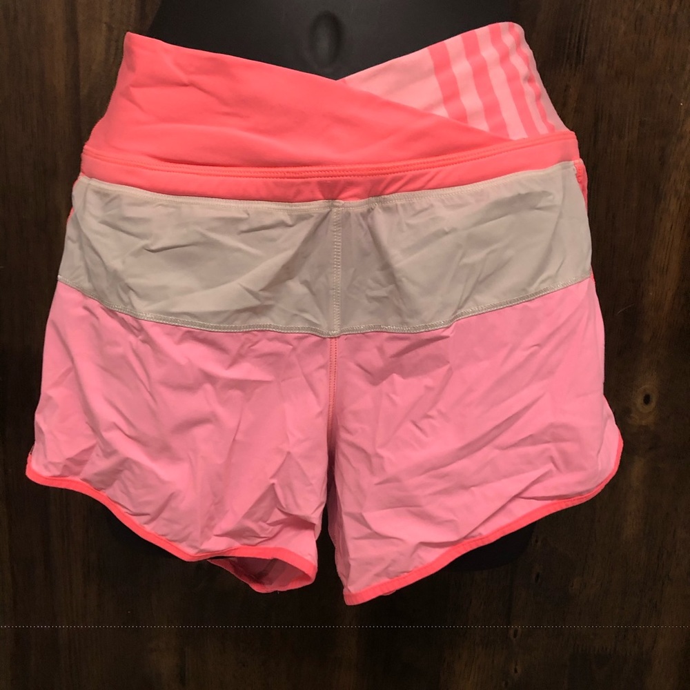 Lululemon Neon Shorts